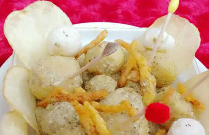 Baby Potato Chaat