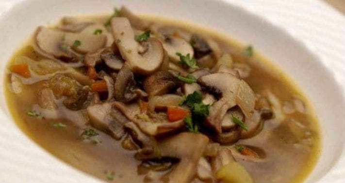 Tom Yum Soup With Mushrooms Recipe