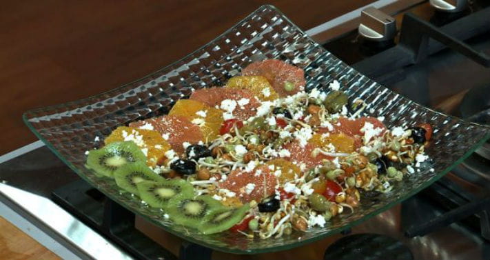 Sproutamin Salad Recipe in Hindi