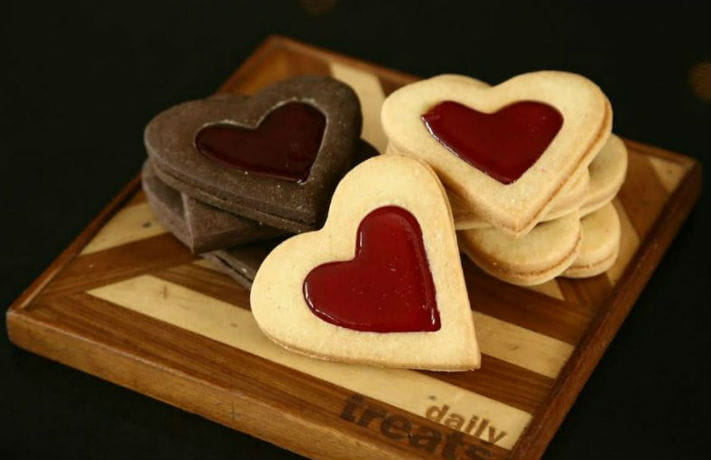 Valentine Shortbread Cookies Recipe